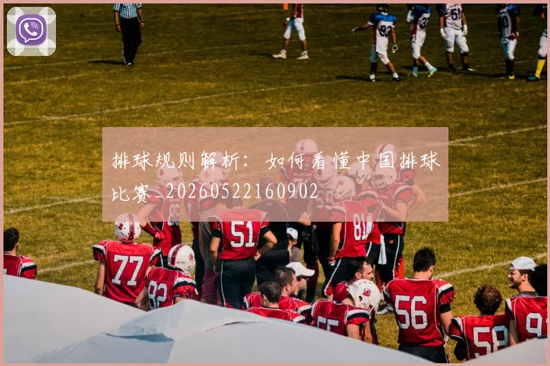 排球规则解析：如何看懂中国排球比赛_20260522160902